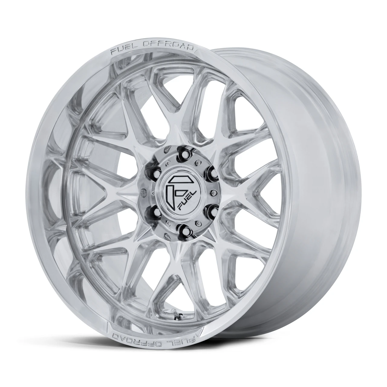 20" Fuel FC904 Lynx Polished 20x9 Wheel 6x135 1mm Offroad Truck SUV Rim
