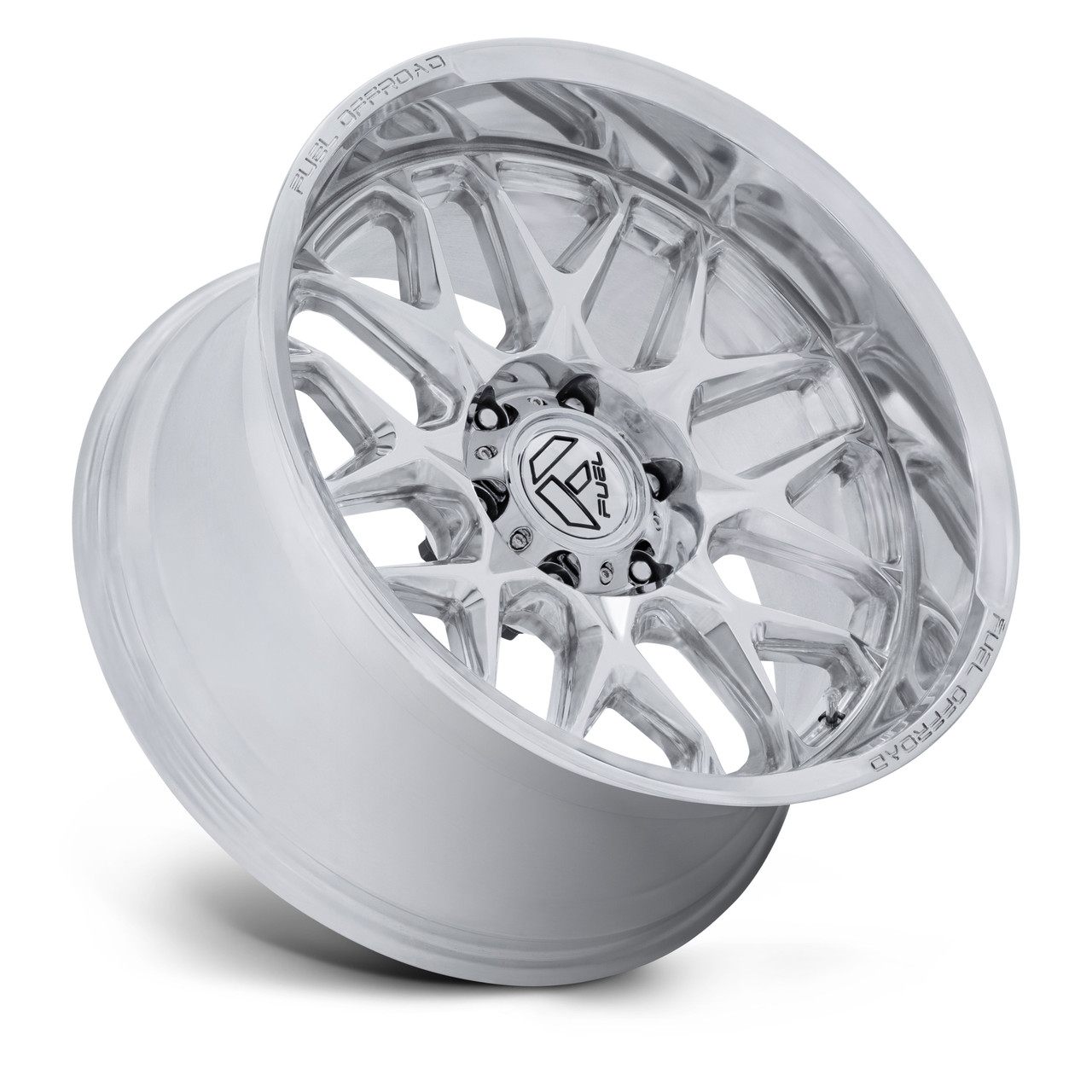 Set 4 20" Fuel FC904 Lynx Polished 20x9 Wheels 6x135 1mm Offroad Truck SUV Rims