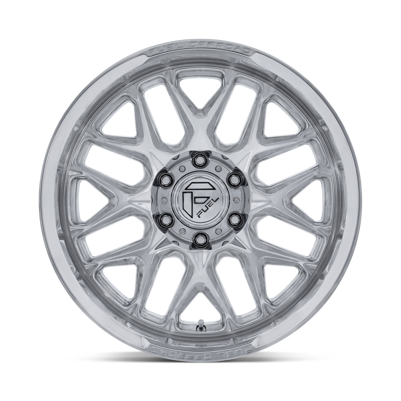 Set 4 20" Fuel FC904 Lynx Polished 20x10 Wheels 6x135 -18mm Lifted Offroad Rims