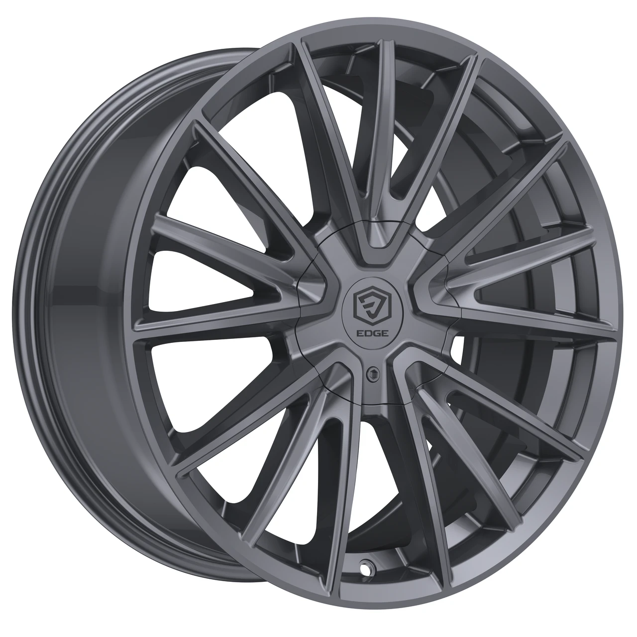 17" Edge Street 353A Anthracite Wheel 17x7.5 5x4.5 (5x114.3) 5x120 40mm Rim