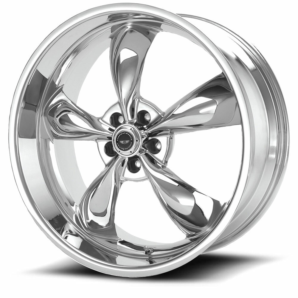 Set 4 American Racing AR605 Torq Thrust M 17x8 5x4.5 Chrome Wheels 17" 30mm Rims