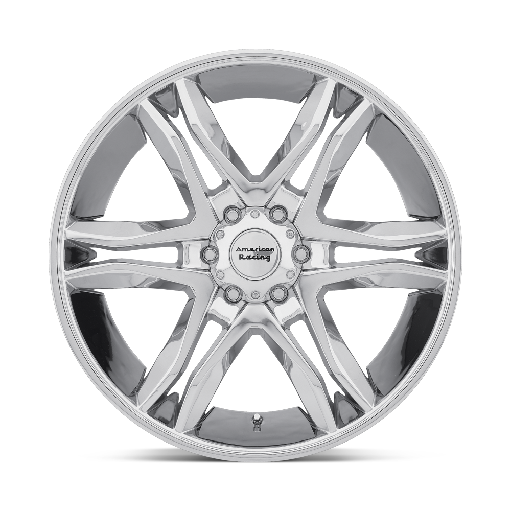 Set 4 American Racing AR893 Mainline 20x8.5 6x5.5 Chrome Wheels 20" 15mm Rims