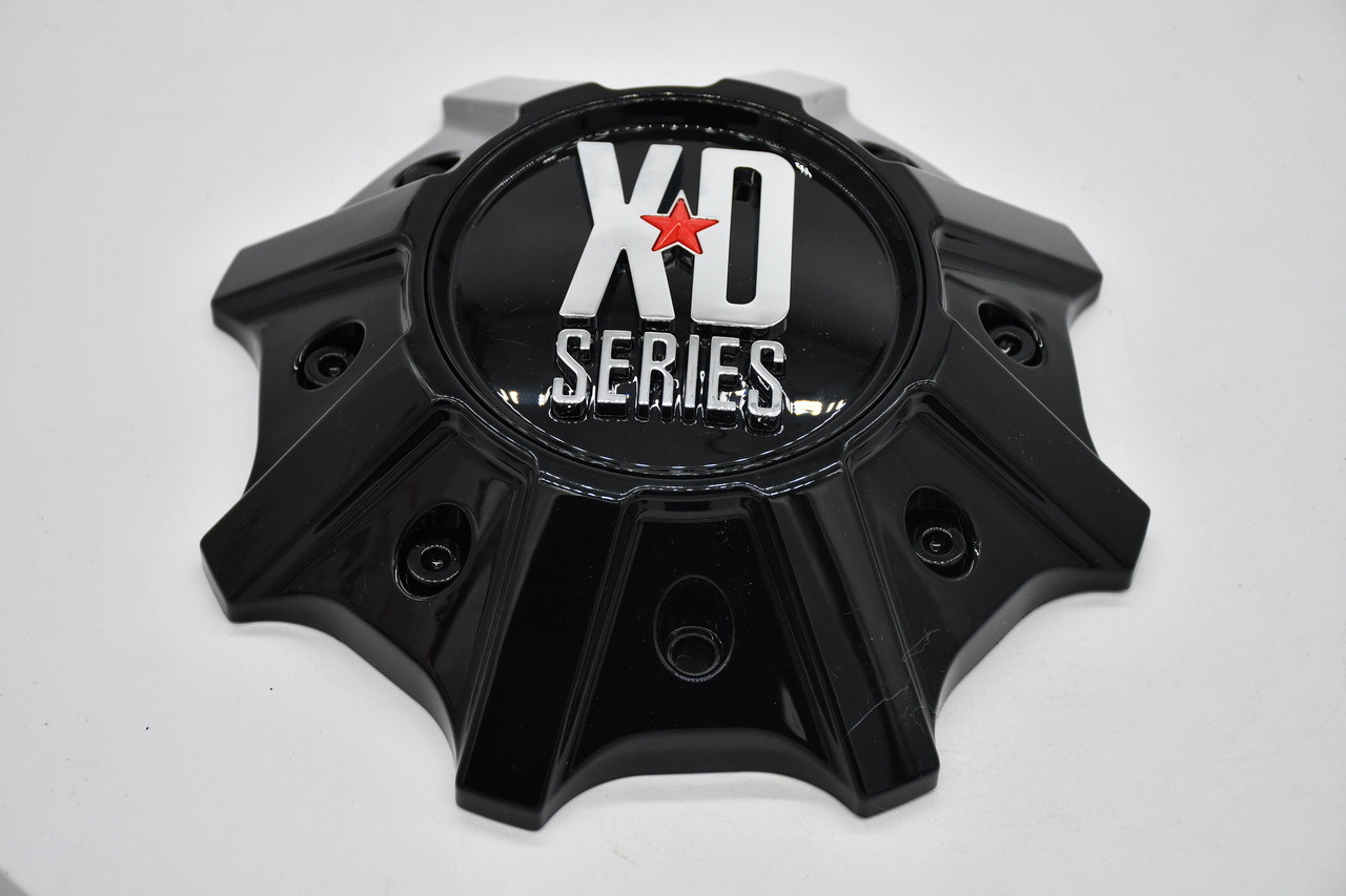 XD Gloss Black Wheel Center Cap Hub Cap M-1015H(GB) 8.5" Tall XD825 Cap