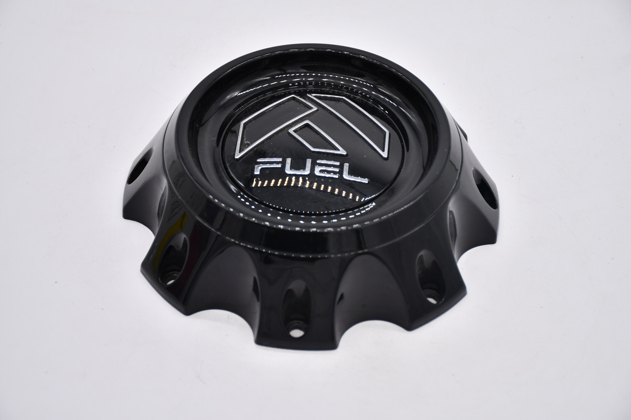 Fuel Gloss Black Wheel Center Cap U1007-35GBDT FC881 Surge FC885 Injector 8x180
