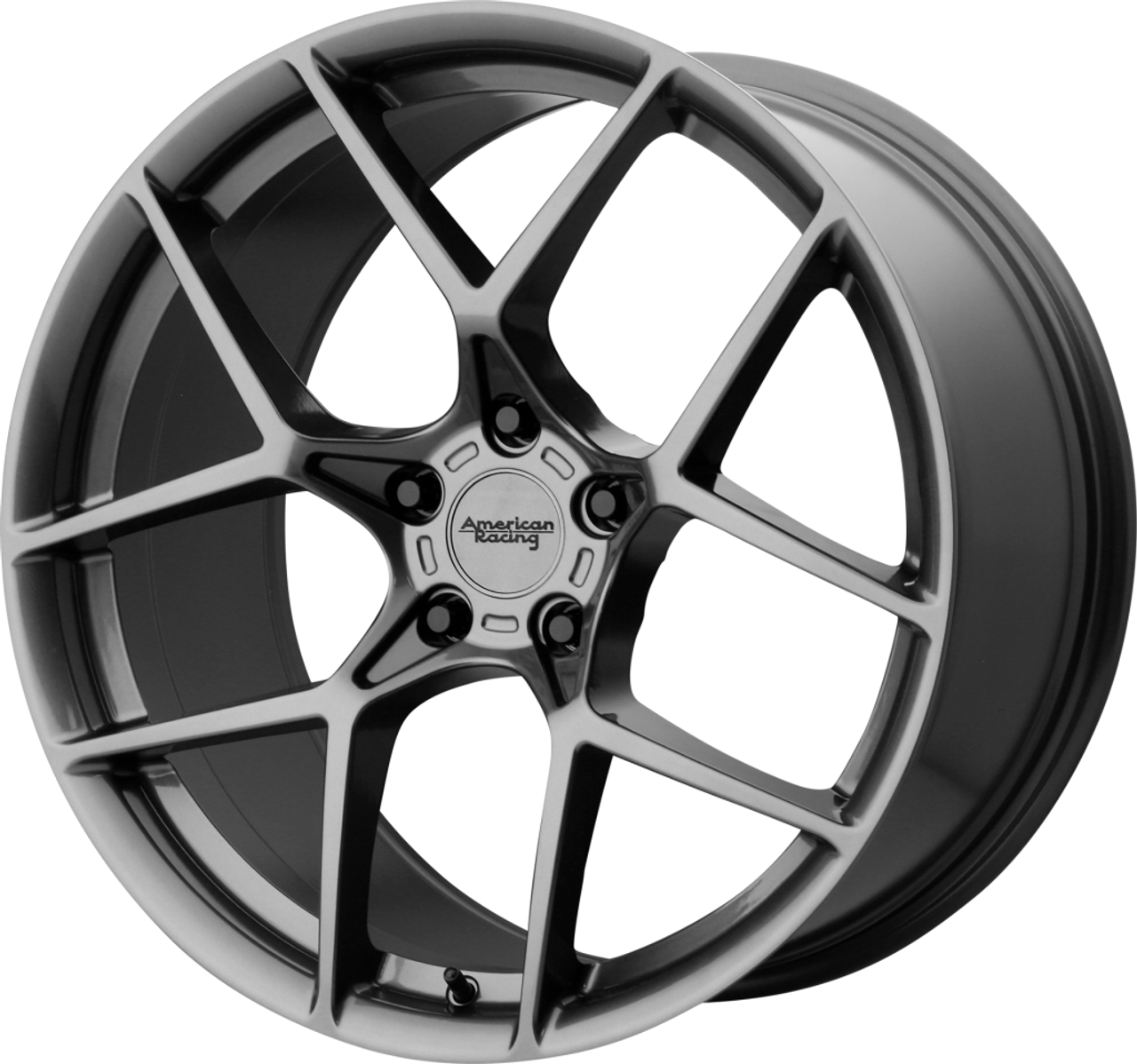 Set 4 American Racing AR924 Crossfire 20x10.5 5x4.5 Graphite Wheels 20" 45mm