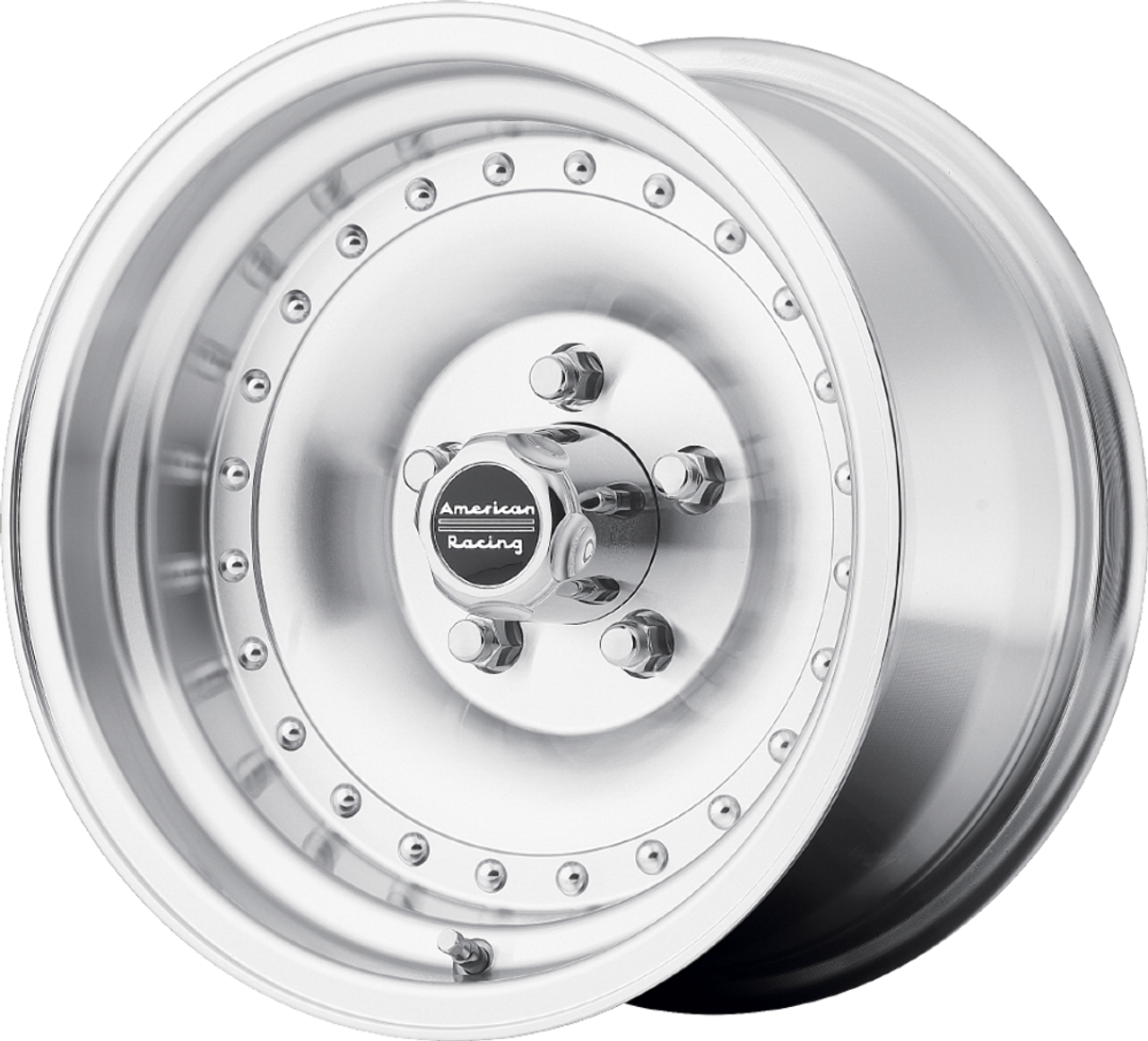 Set 4 15" American Racing AR61 Outlaw I 15x7 5x4.5 -6mm Wheels Machined Rims