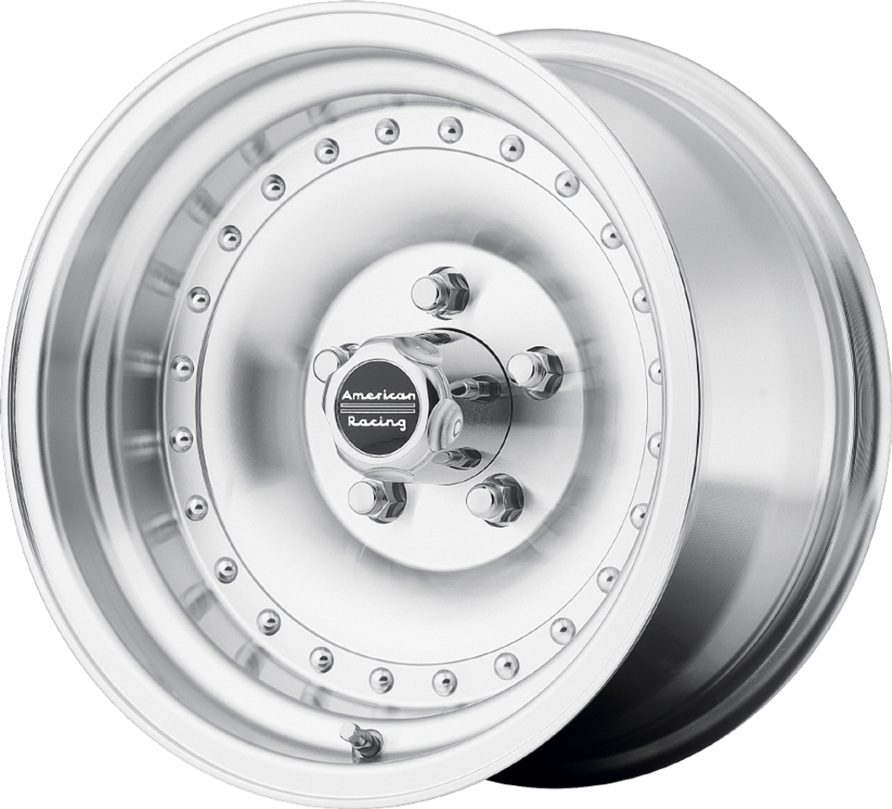 Set 4 15" American Racing AR61 Outlaw I 15x10 5x4.5 -38mm Wheels Machined Rims