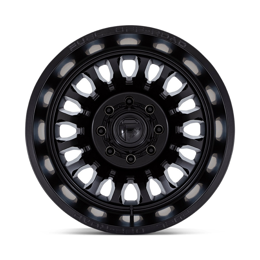 22" Fuel D867 ARC Dually 22x8.25 8x6.5 -240mm Blackout Rear Offroad Truck Wheel Rim