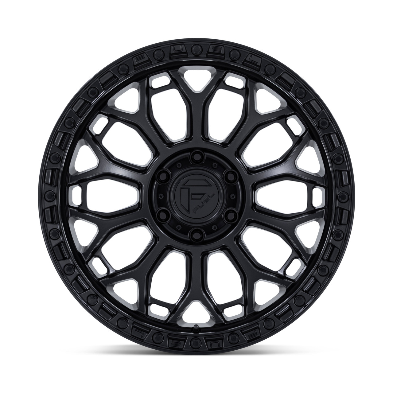 Set 4 20" Fuel FC901 Talon Blackout 20x9 Wheels 5x5 20mm Offroad Truck Rims