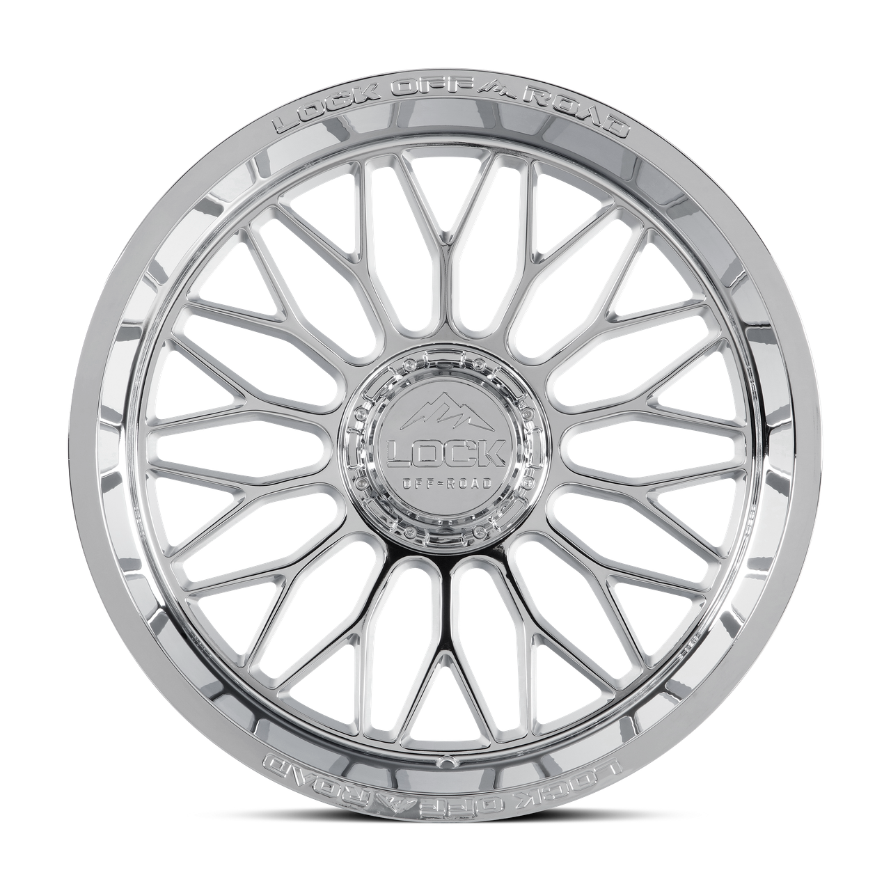 Set 4 22" Lock Extreme Rampage Chrome 22x12 Wheels 6x135 6x5.5 44mm Truck Rims