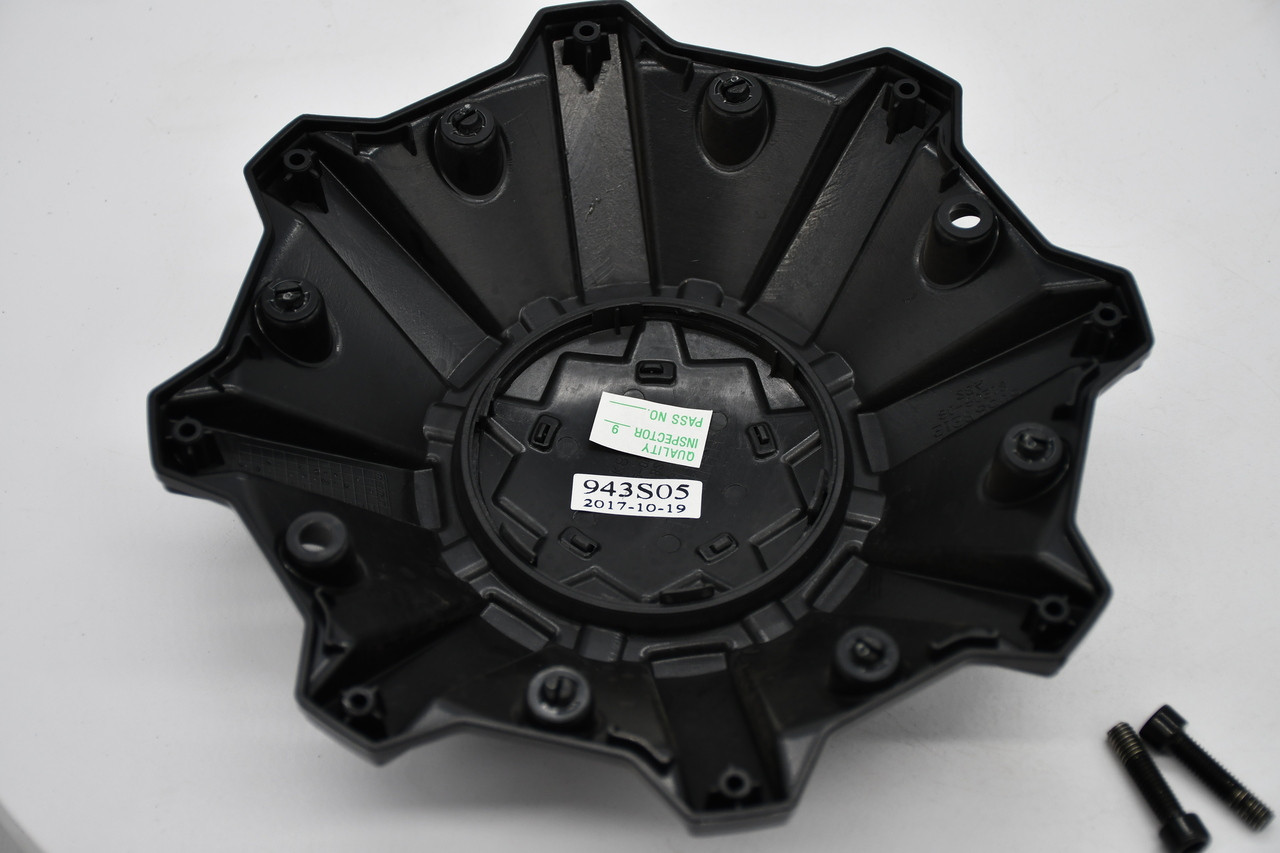 TIS Gloss Black Wheel Center Cap Hub Cap 943S05 8.375" TIS 538