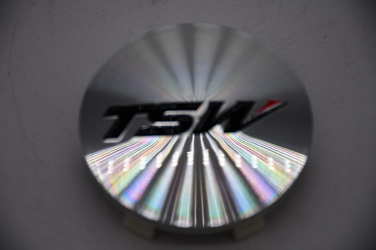 TSW Silver Machined Wheel Center Cap Hub Cap UCCPCF82C 3" 5x112 Brooklands Sebring Rivage Chrono Chican Vale Clypse Silverstone Nurburgring Bathurst Mechanica