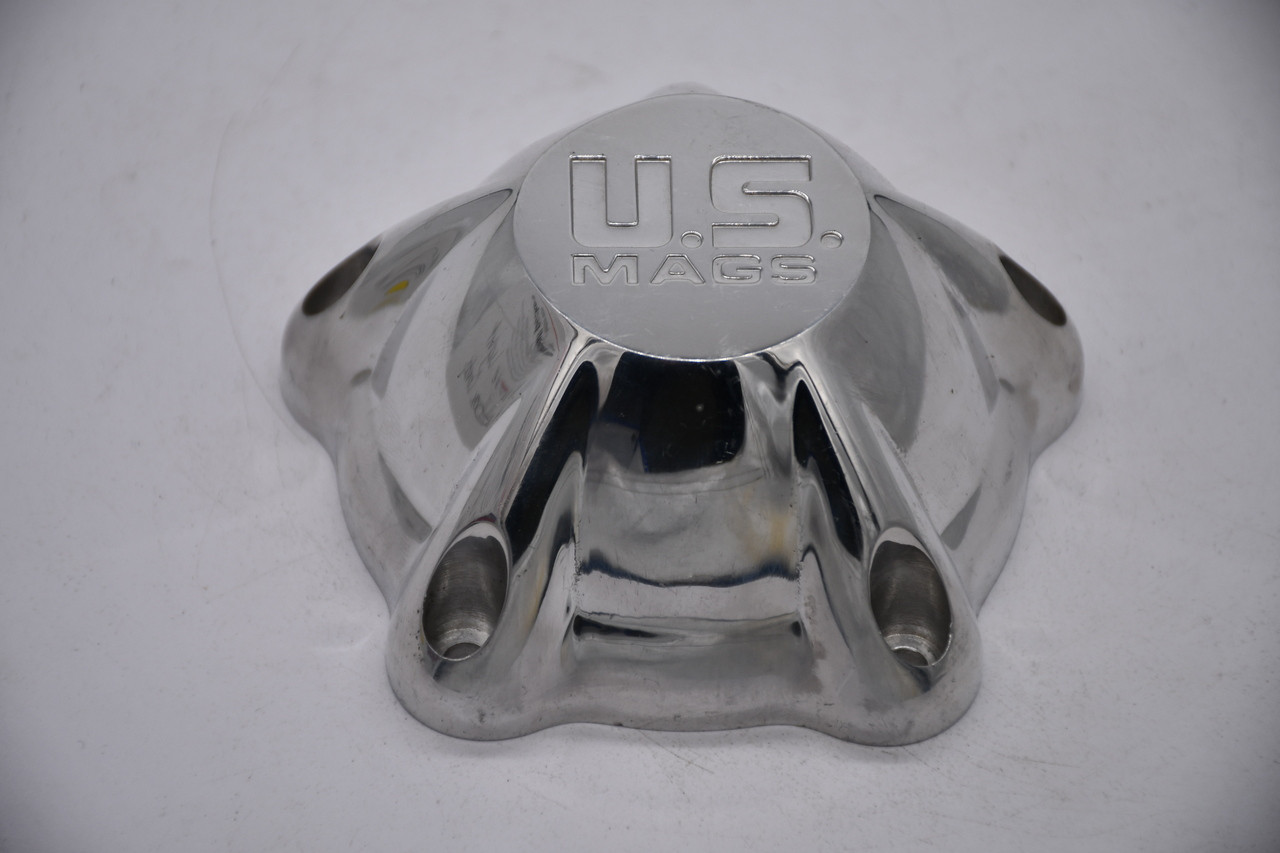 US Mags Polished Wheel Center Cap Hub Cap M-695 4"