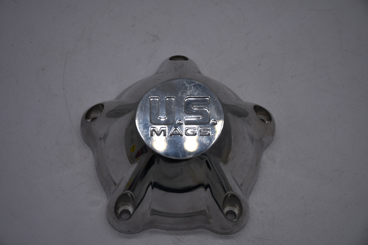 US Mags Polished Wheel Center Cap Hub Cap M-695 4"