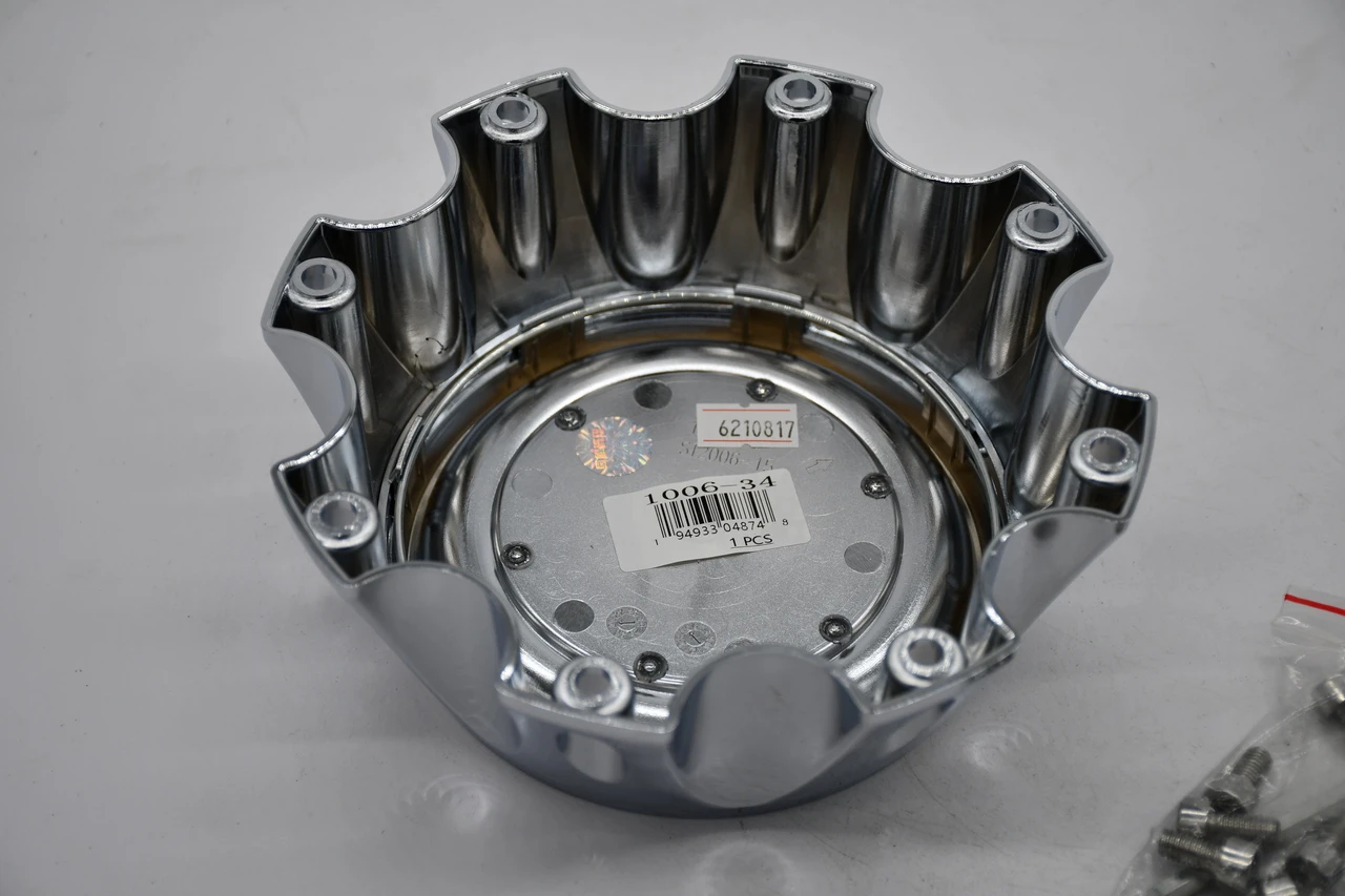 Fuel Chrome Wheel Center Cap Hub Cap U1006-34 6.75" Hammer 8x6.5/8x170