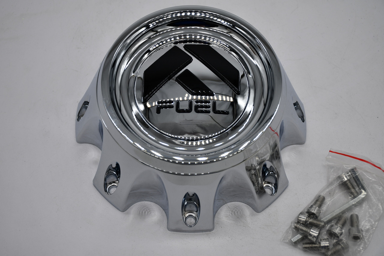 Fuel Chrome Wheel Center Cap Hub Cap U1006-34 6.75" Hammer 8x6.5/8x170