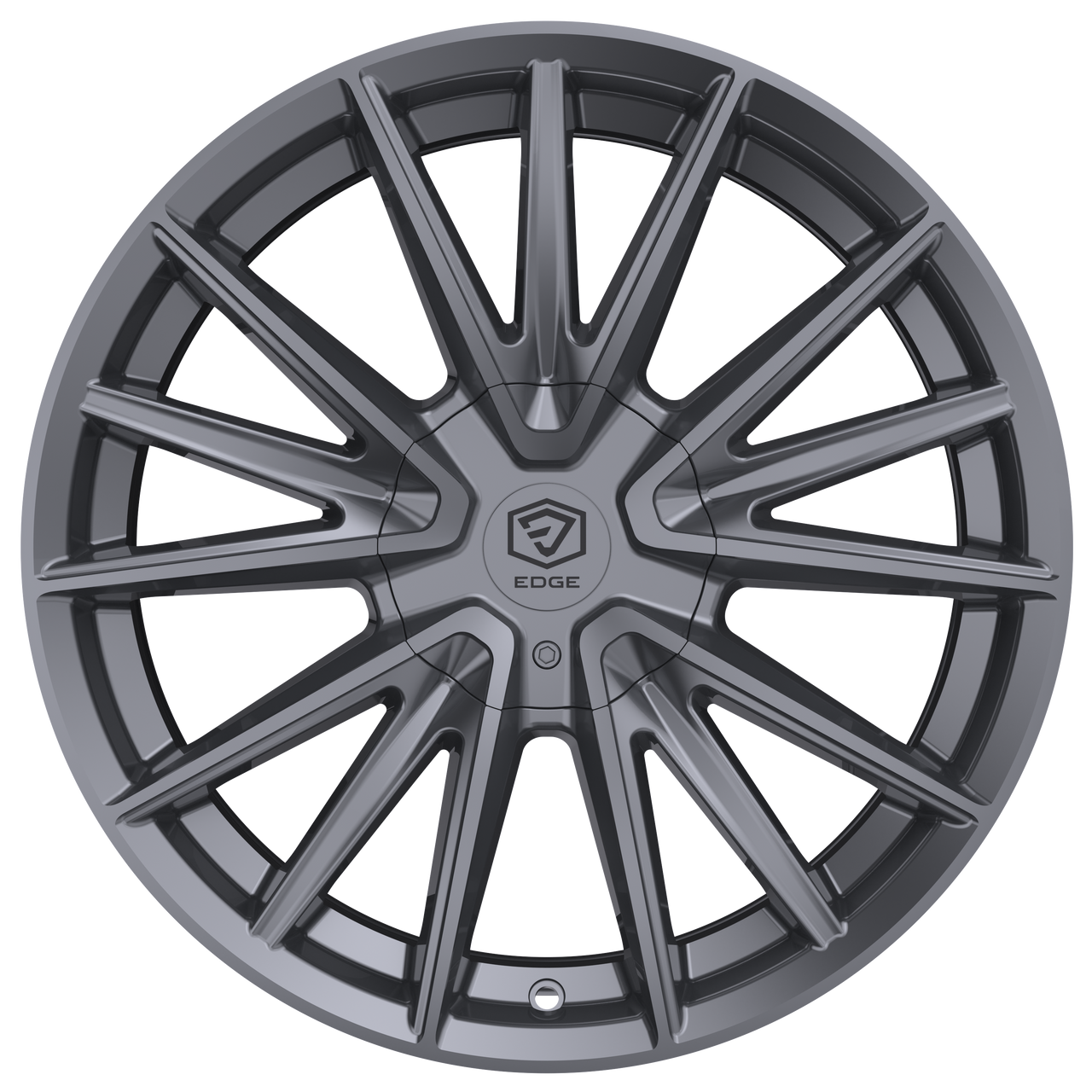 Set 4 20" Edge Street 353A Anthracite Wheels 20x8.5 5x4.5 5x120 40mm Rims