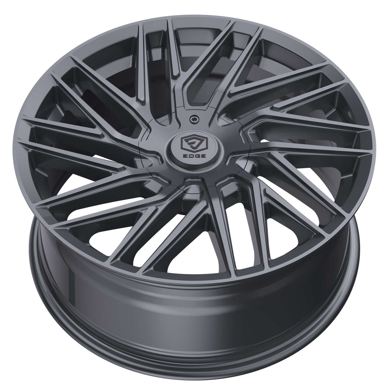 17" Edge Street 355A Anthracite Wheel 17x7.5 5x4.5 (5x114.3) 5x120 40mm Rim