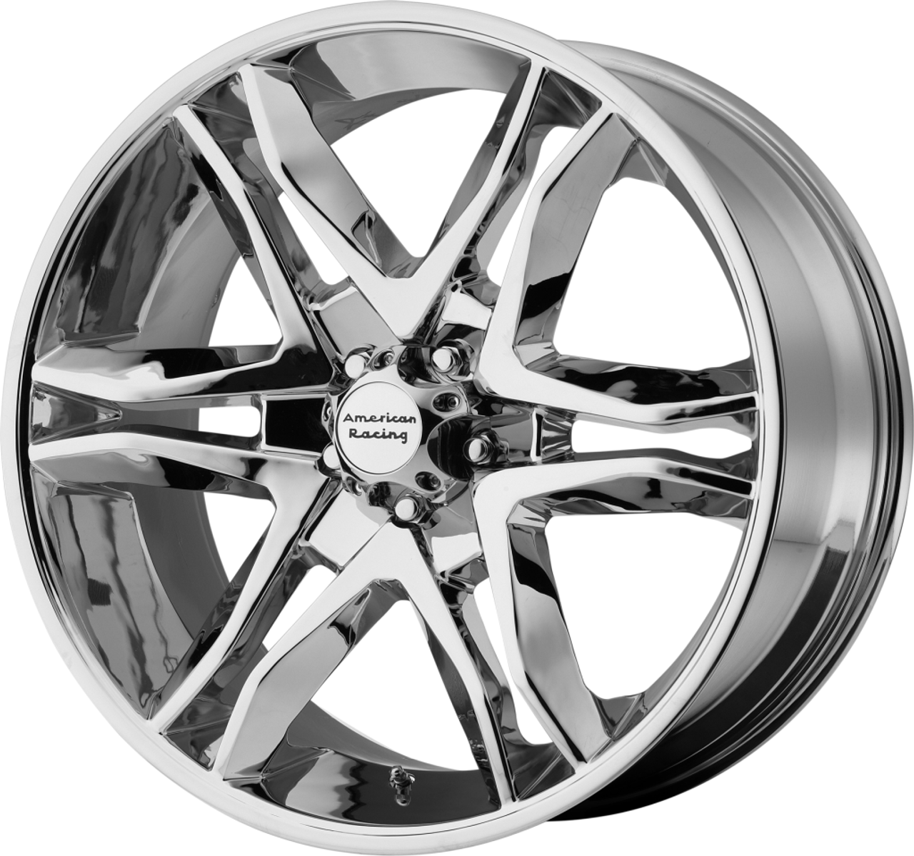 Set 4 16" American Racing AR893 Mainline 16x8 6x5.5 Chrome Wheels 0mm Rims
