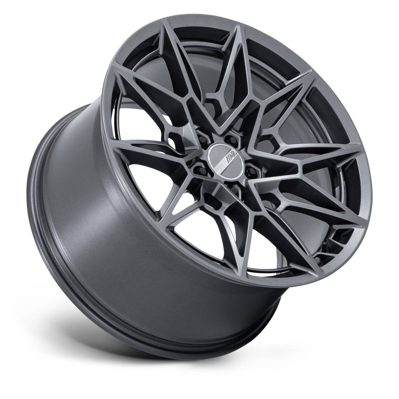 Set 4 19" American Racing AR955 Stampede Matte Anthracite 19x11 5x4.5 50mm Rims