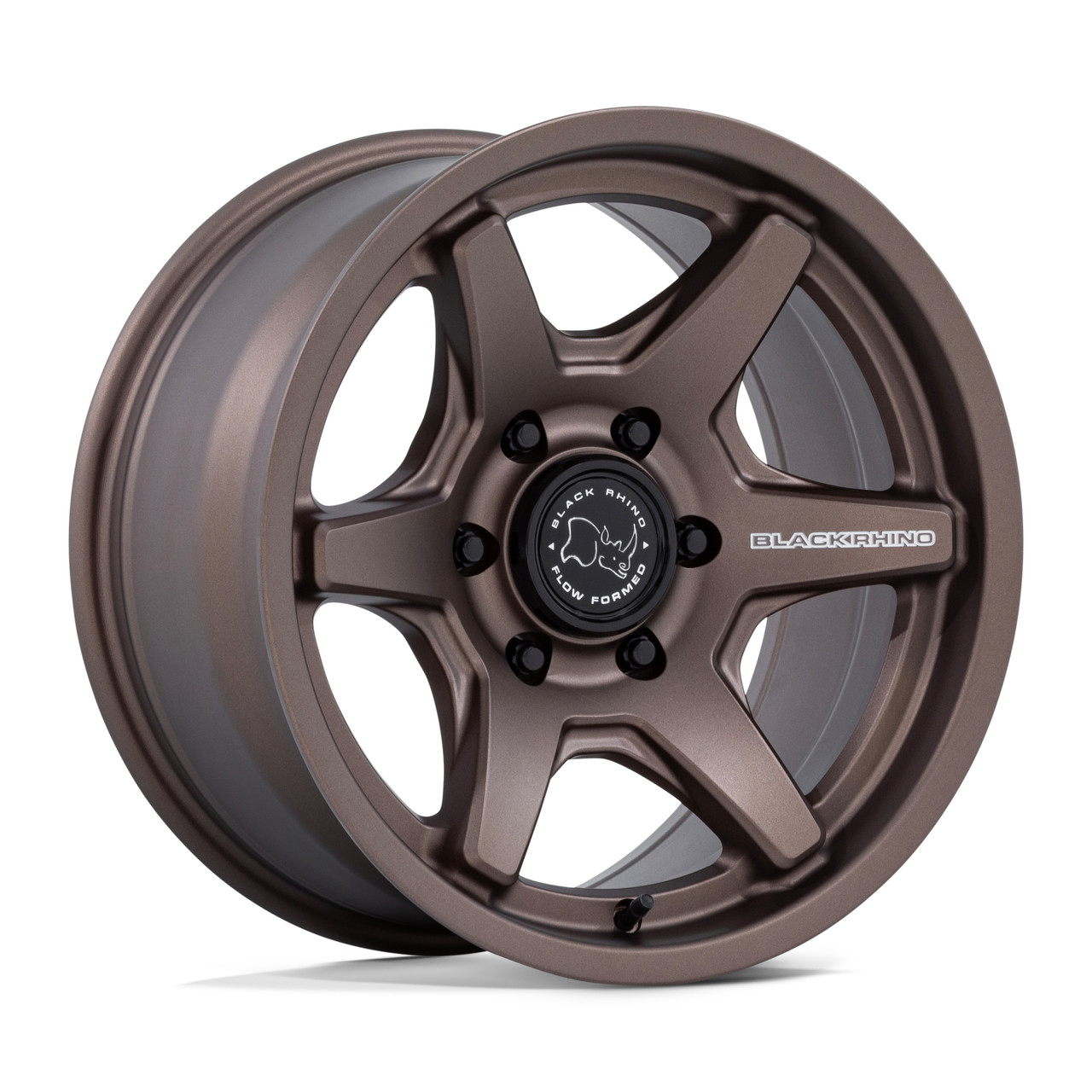 Set 4 17" Black Rhino BR035 Kuma Burnt Bronze 17x8.5 6x5.5 (6x139.7) 25mm Wheels Offroad Truck SUV Rims