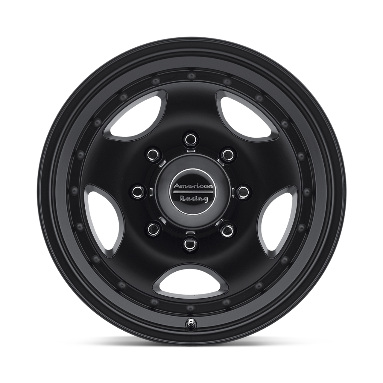 Set 4 American Racing AR23 15x8 6x5.5 Satin Black Wheels 15" -19mm Vintage Rims