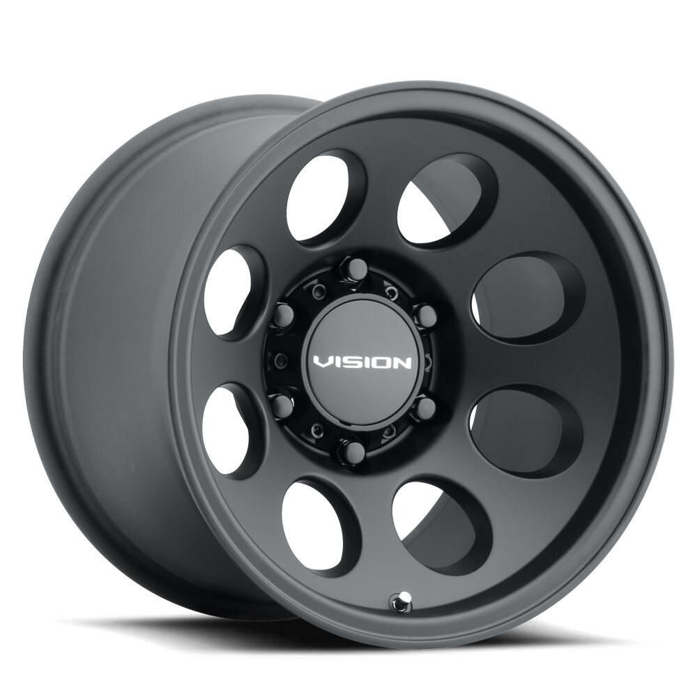 Set 4 20" Vision 56 Midway Satin Black 20x12 Wheels 6x135 -44mm Offroad Rims