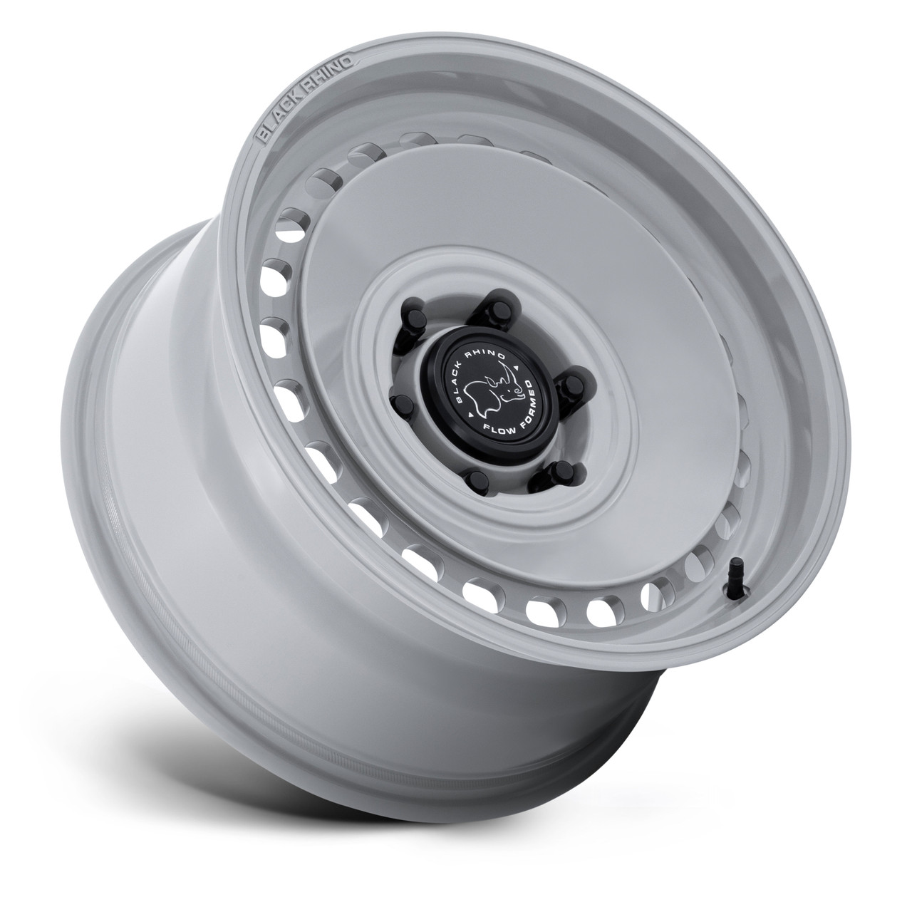 Set 4 17" Black Rhino BR036 Basin Grayspace 17x8.5 6x5.5 (6x139.7) 25mm Wheels