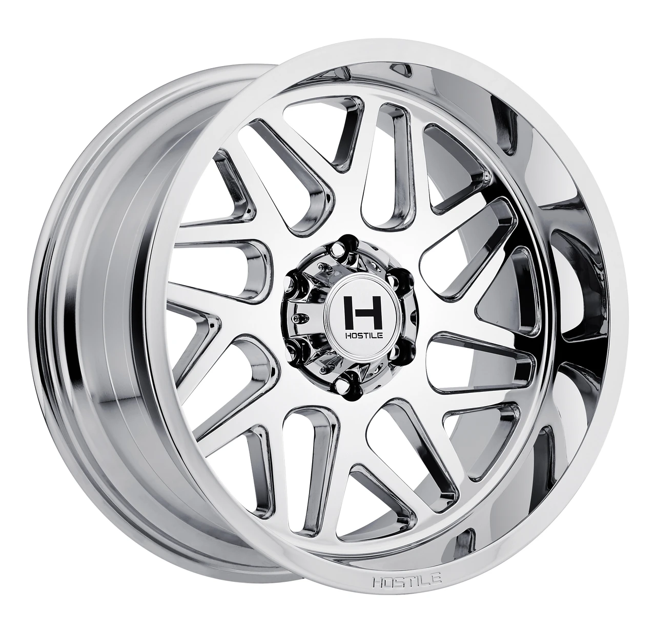 20" Hostile H108 Sprocket Armor Plated 20x9 Wheel 6x5.5 10mm Truck SUV Rim