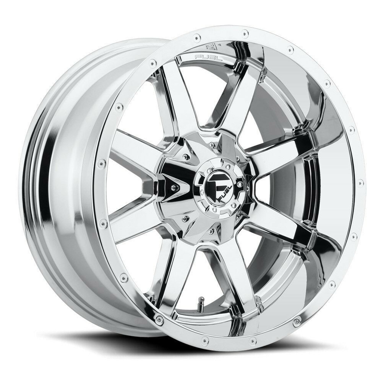 Set 4 Fuel D536 Maverick 18x9 8x170 Chrome Plated Wheels 18" 20mm Rims