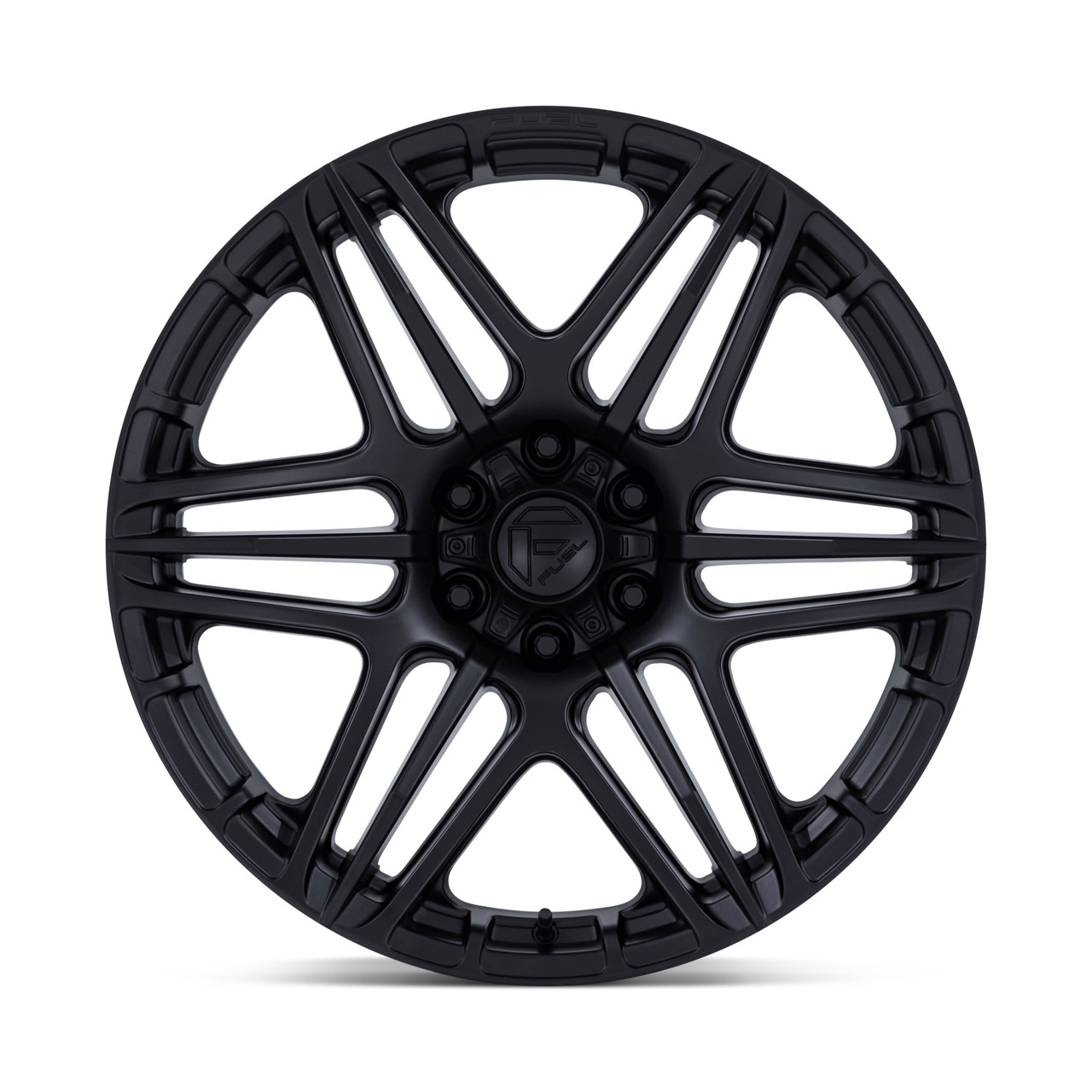 Set 4 22" Fuel FC909 Weapon Blackout 22x9.5 Wheels 6x135 0mm Offroad Truck Rims