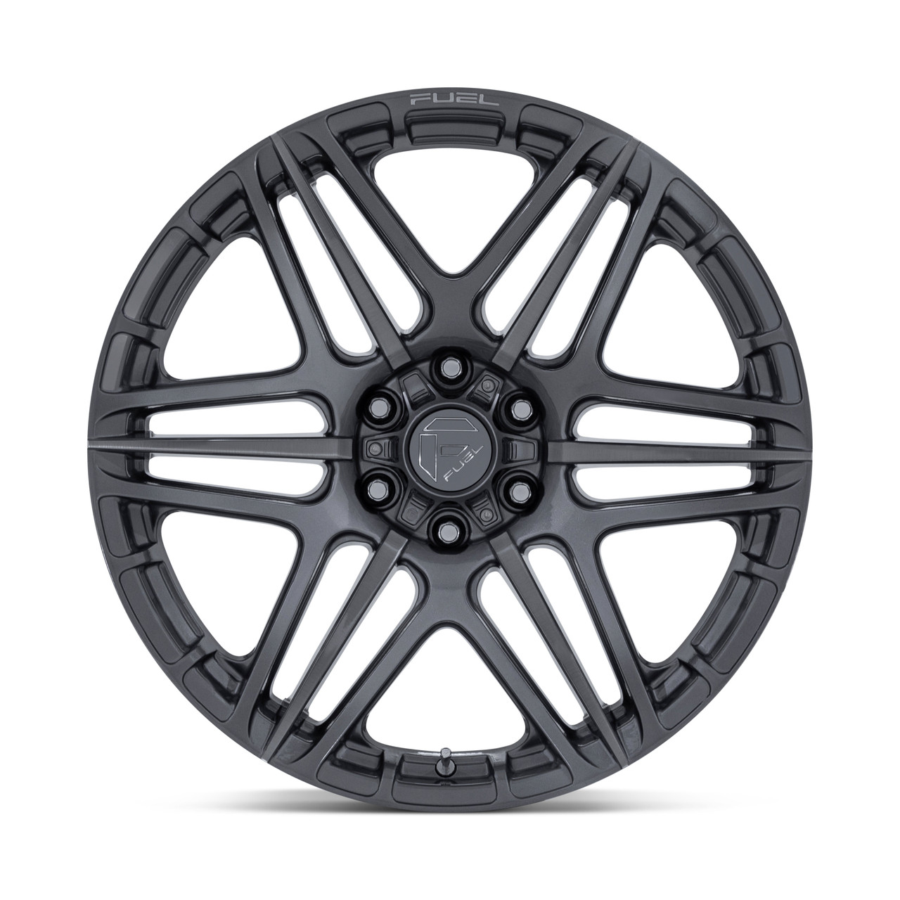 22" Fuel FC909 Weapon Platinum 22x9.5 Wheel 6x135 20mm Offroad Truck SUV Rim