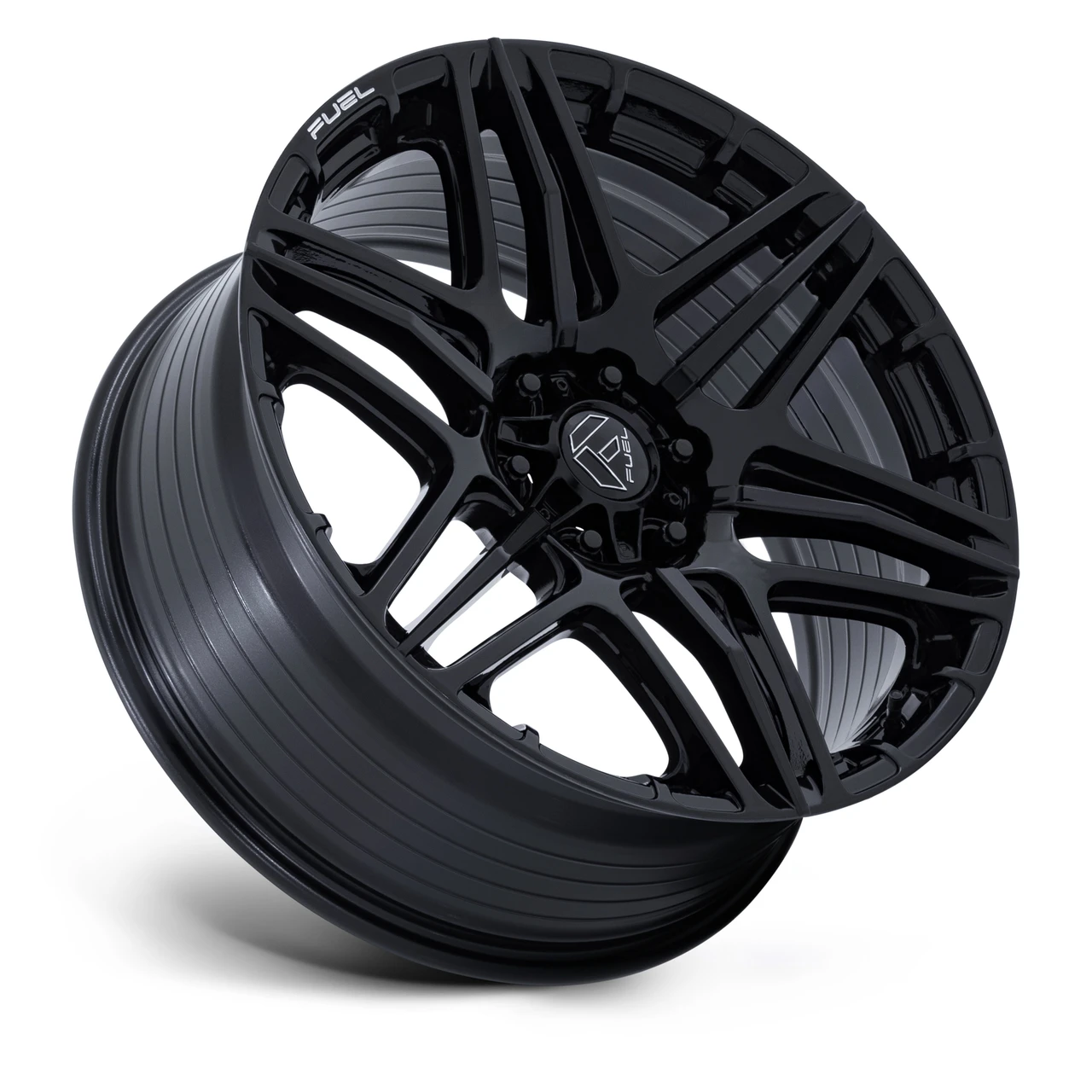 Set 4 20" Fuel FC909 Weapon Gloss Black 20x9 Wheels 6x135 1mm Offroad Rims