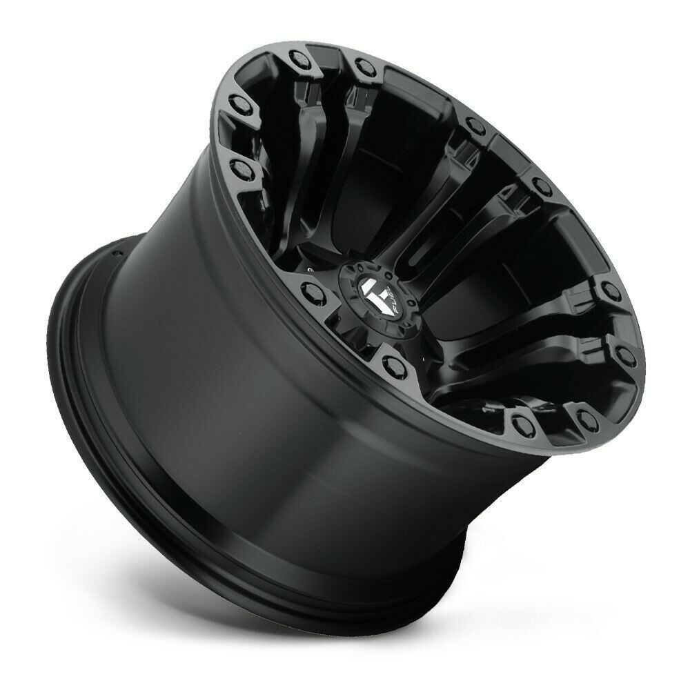 Set 4 18" Fuel D560 Vapor 18x9 8x170 Matte Black Wheels 1mm Offroad Truck Rims