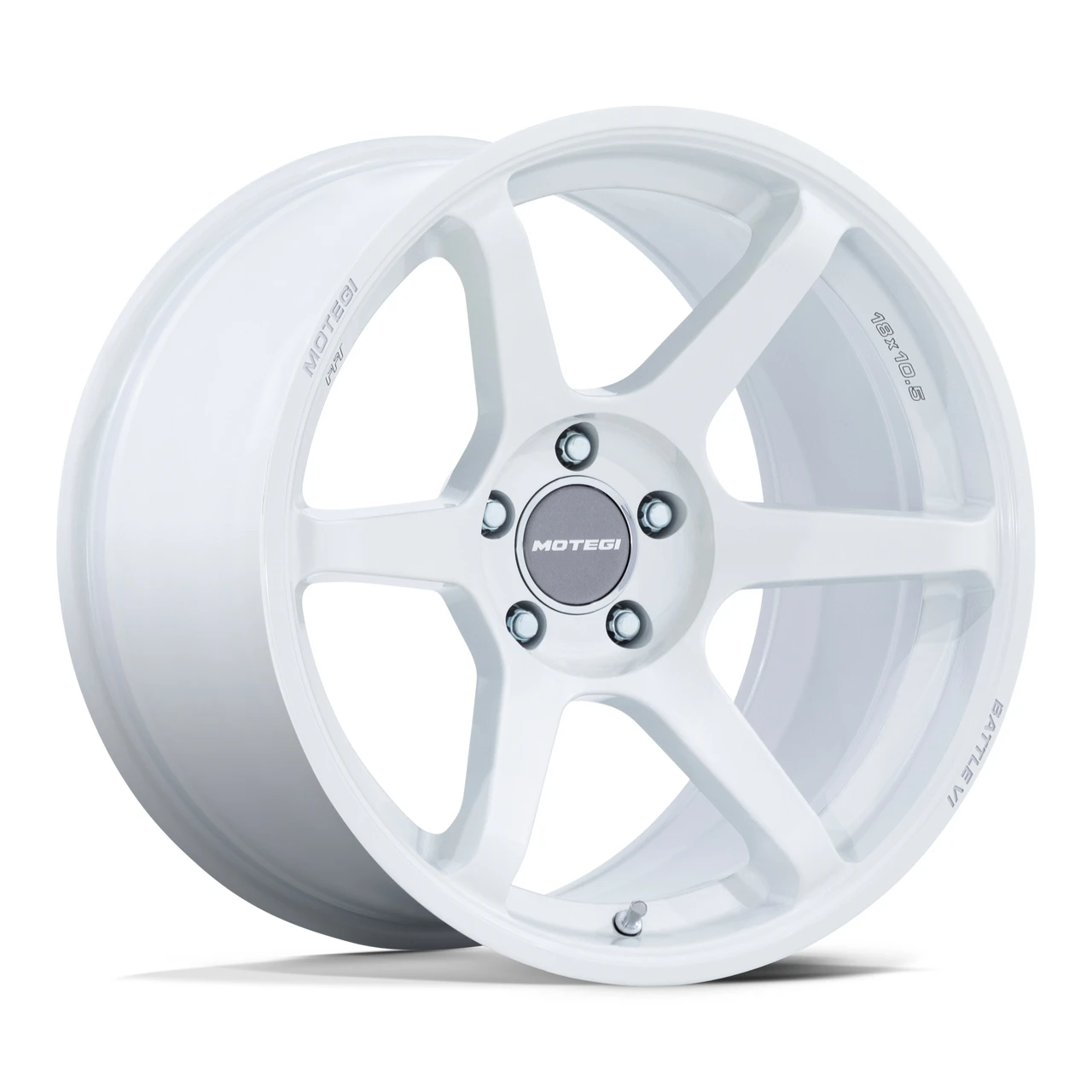 Set 4 18" Motegi MR160 Battle Vi Matsuri White Pearl 18x10.5 Wheels 5x4.5 0mm Rims