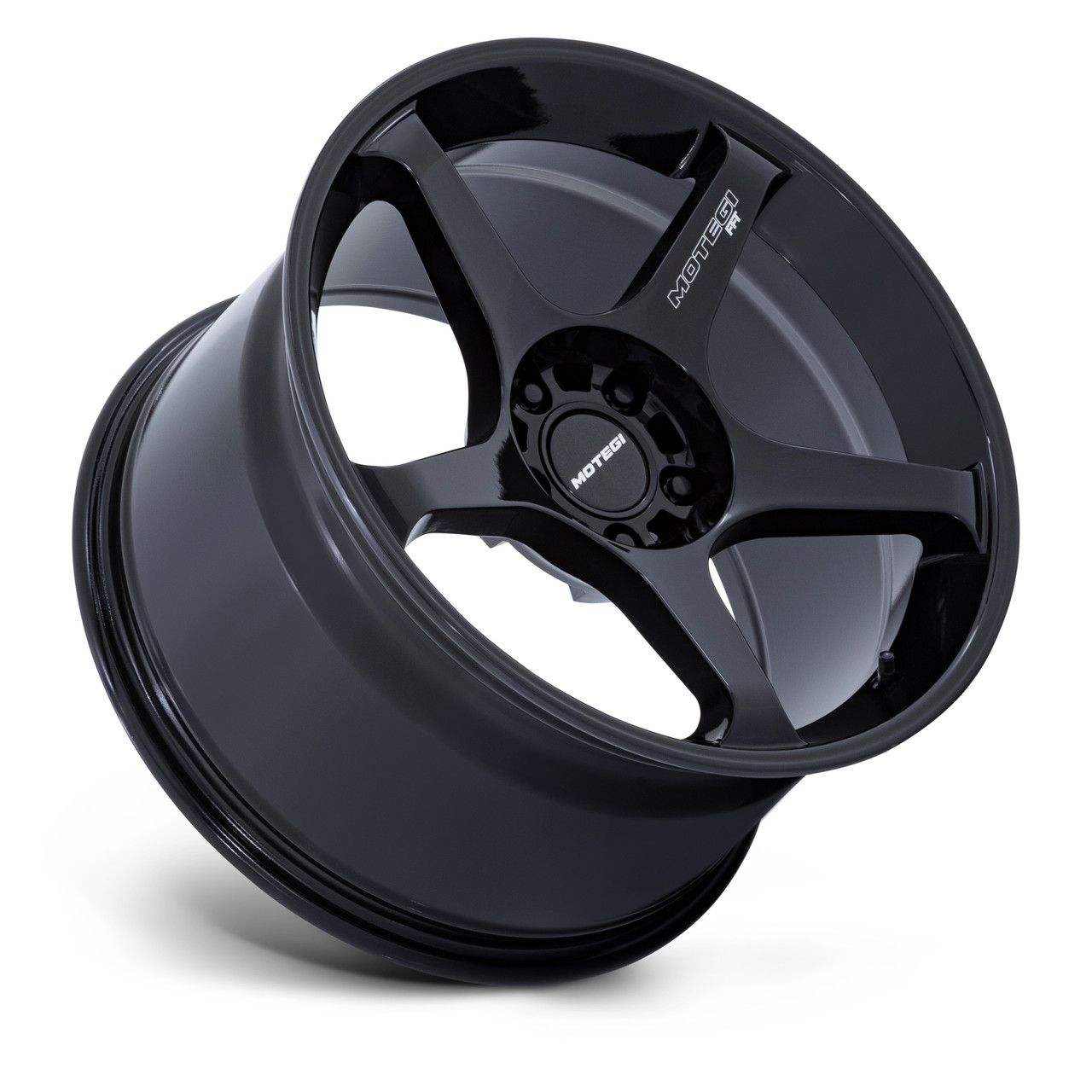 18" Motegi MR159 Battle V Blackbird Metallic 18x9.5 Wheel 5x4.5 0mm Rim