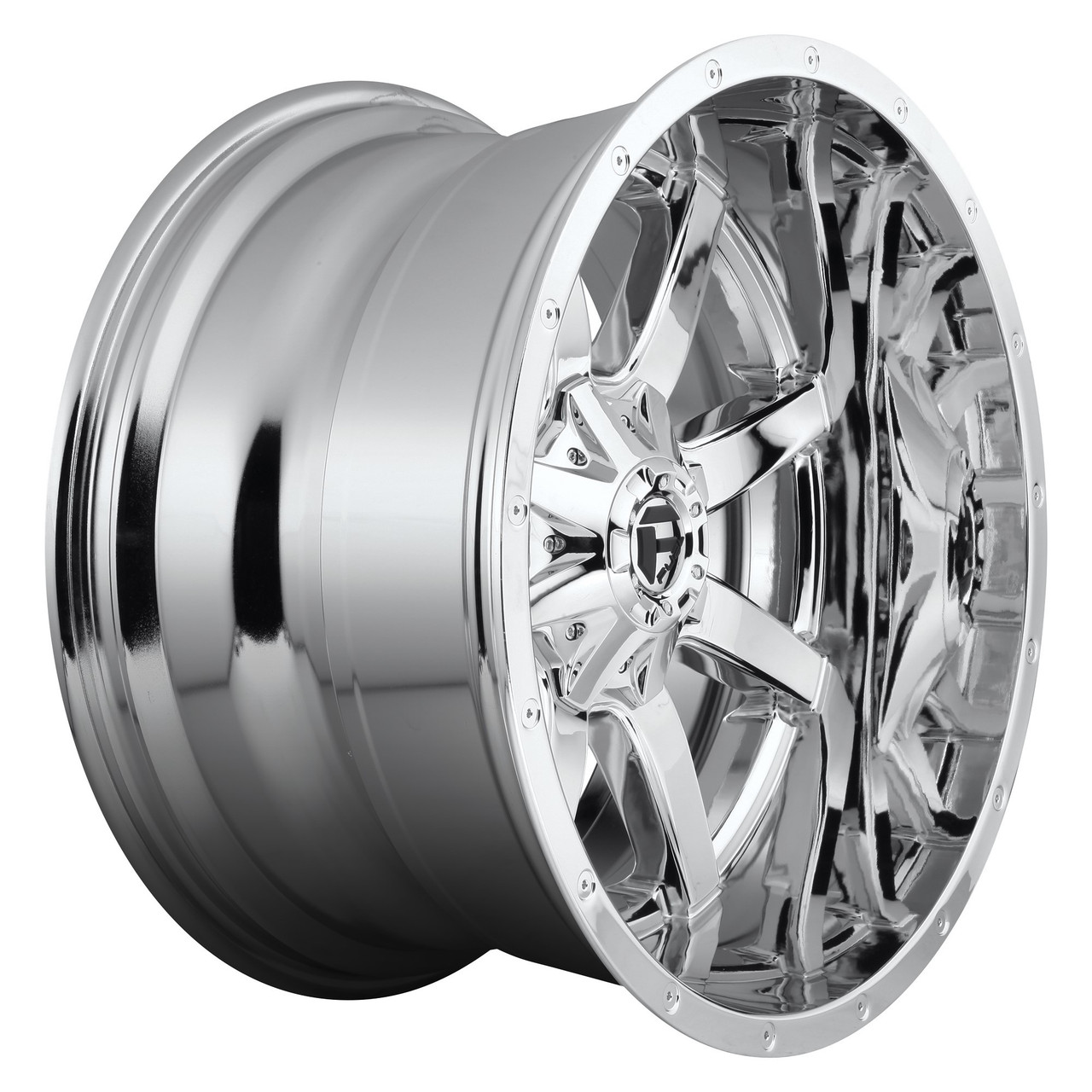 Set 4 Fuel D536 Maverick 20x9 6x135 6x5.5 Chrome Plated Wheels 20" 20mm Rims