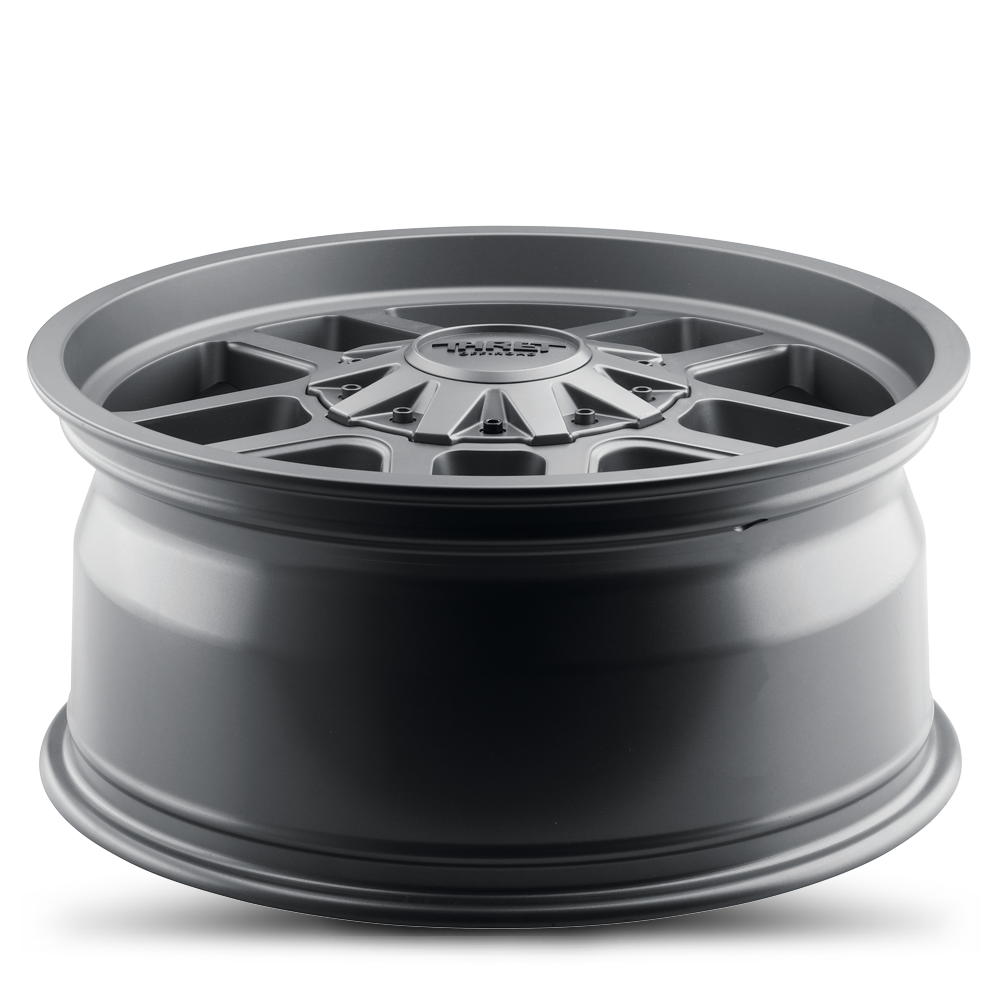 20" Thret Offroad 809 Radar Satin Grey Milled 20x10 Wheel 8x6.5 -21mm Truck Rim