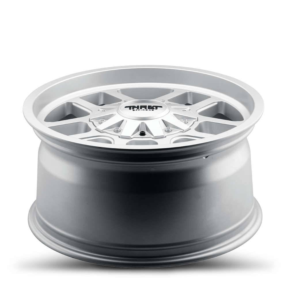 Set 4 20" Thret Offroad 809 Radar Superfinish 20x10 Wheels 8x180 -21mm Rims