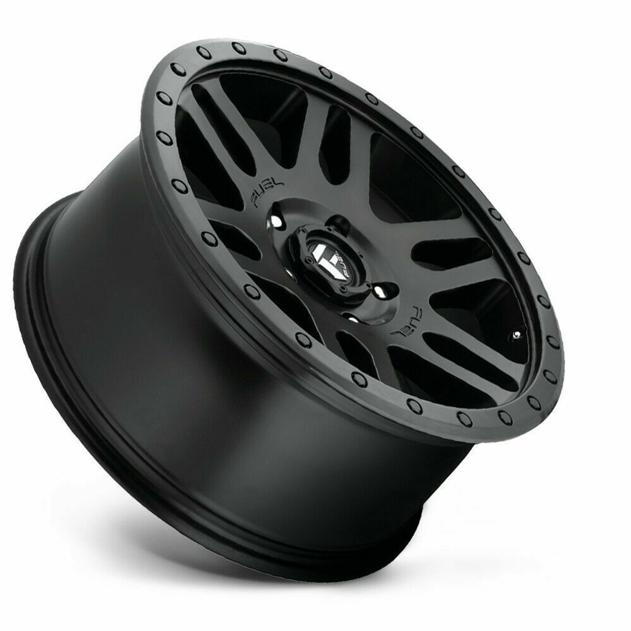 Set 4 17" Fuel D584 Recoil 17x8.5 6x120 Matte Black Wheels 7mm For Chevy GMC Rim Set 4 17" Fuel D584 Recoil 17x8.5 6x120 Matte Black Wheels 7mm For Chevy GMC Rim