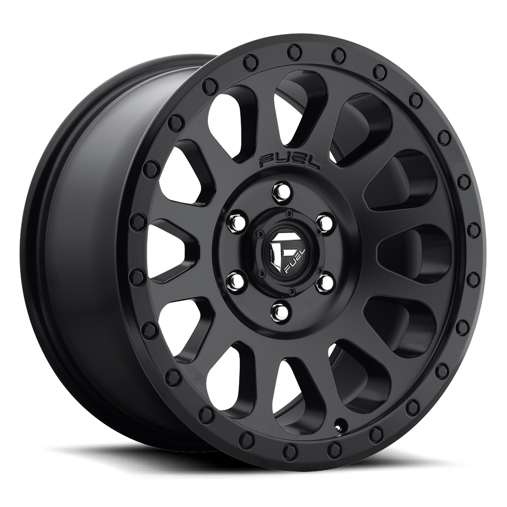 Set 4 Fuel D579 Vector 18x9 8x170 Matte Black Wheels 18" 1mm Rims