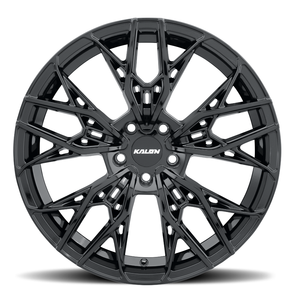 18" Kalon 107 Scout Gloss Black 18x8 Wheel 5x4.5 (5x114.3) 38mm Performance Rim