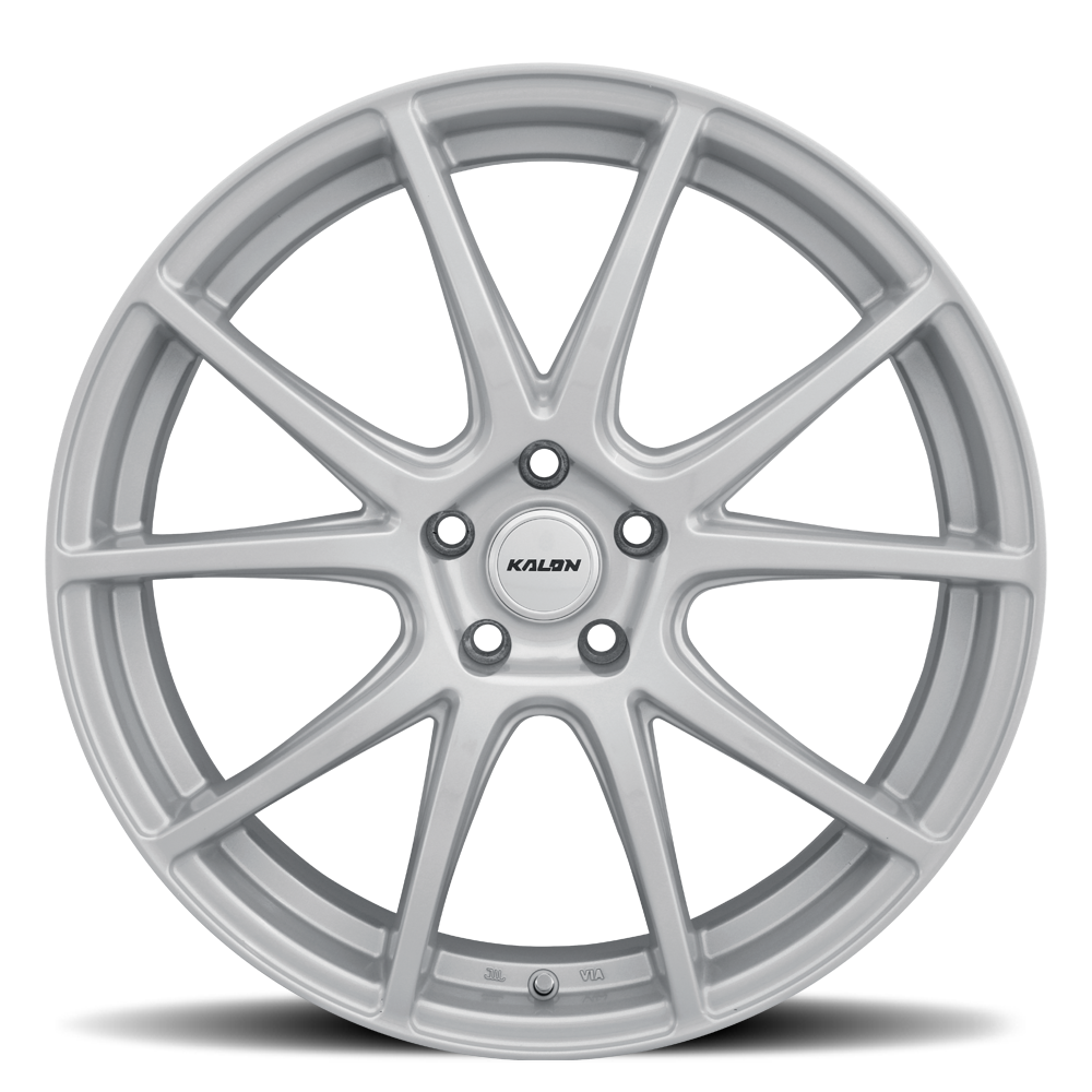 16" Kalon 109 TK3 Gloss Silver 16x6.5 Wheel 5x120 38mm Performance Street Rim