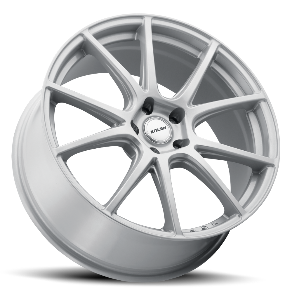 17" Kalon 109 TK3 Gloss Silver 17x7 Wheel 5x115 38mm Performance Street Rim