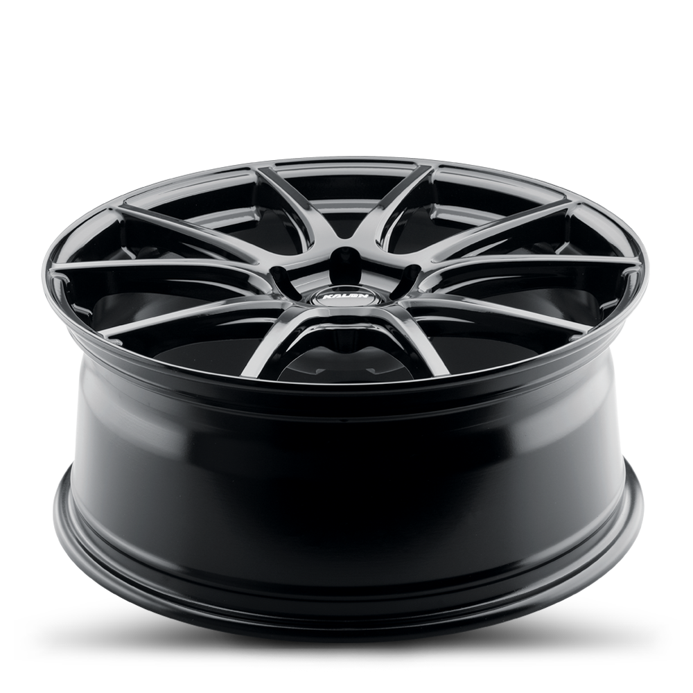 18" Kalon 109 TK3 Gloss Black 18x8 Wheel 5x4.5 (5x114.3) 40mm Performance Rim