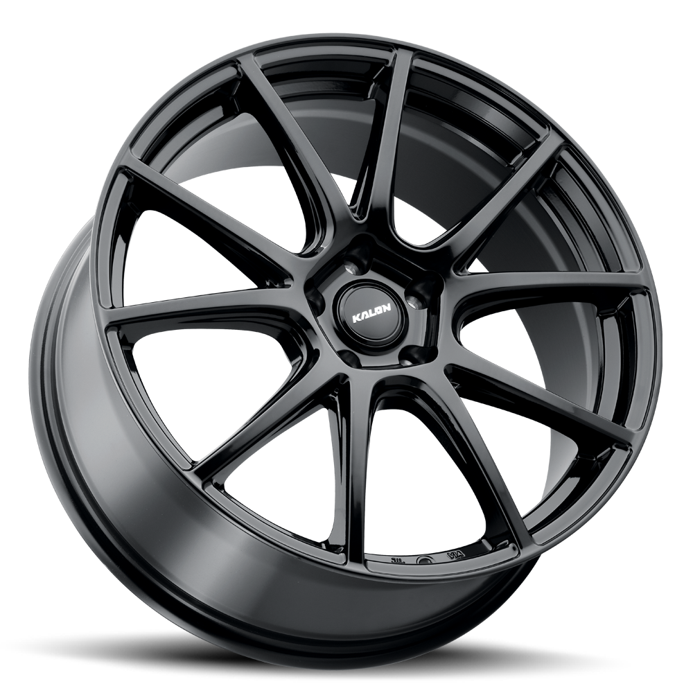 17" Kalon 109 TK3 Gloss Black 17x7 Wheel 5x100 38mm Performance Street Rim