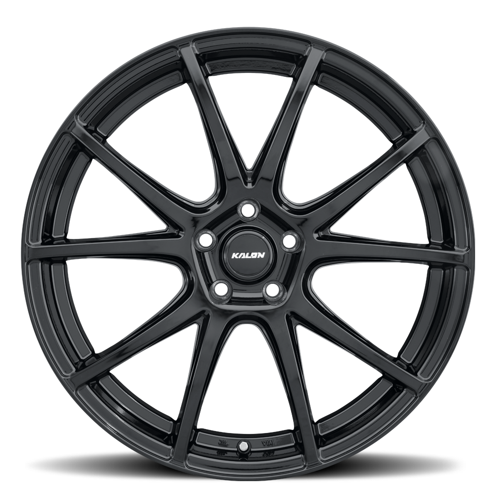 Set 4 16" Kalon 109 TK3 Gloss Black 16x6.5 Wheels 5x120 38mm Performance Rims
