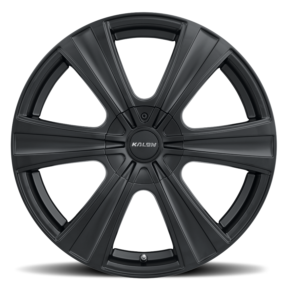 18" Kalon 205 Torch Satin Black 18x8 Wheel 5x100 5x4.5 40mm Sedan Crossover Rim