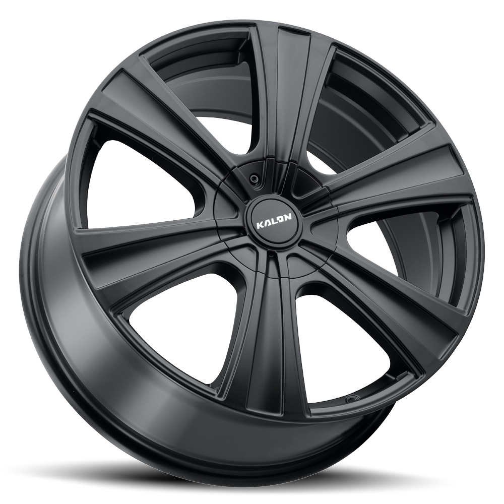 20" Kalon 205 Torch Satin Black 20x8.5 Wheel 5x110 5x4.5 38mm Sedan Crossover Rim
