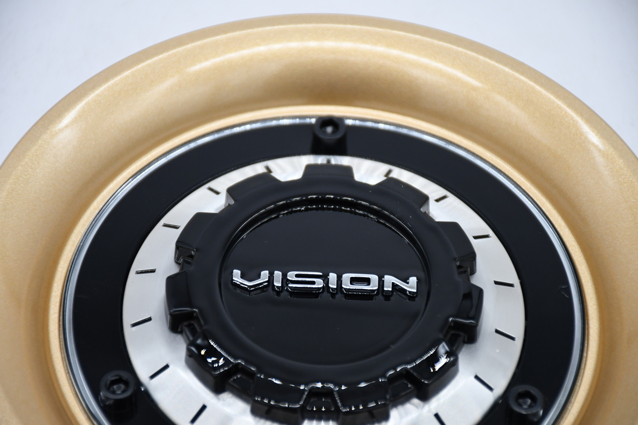 Vision 478 Alpine Gold Wheel Center Cap C478GO Replacement Part